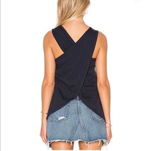 James perse wrap back tank size 3